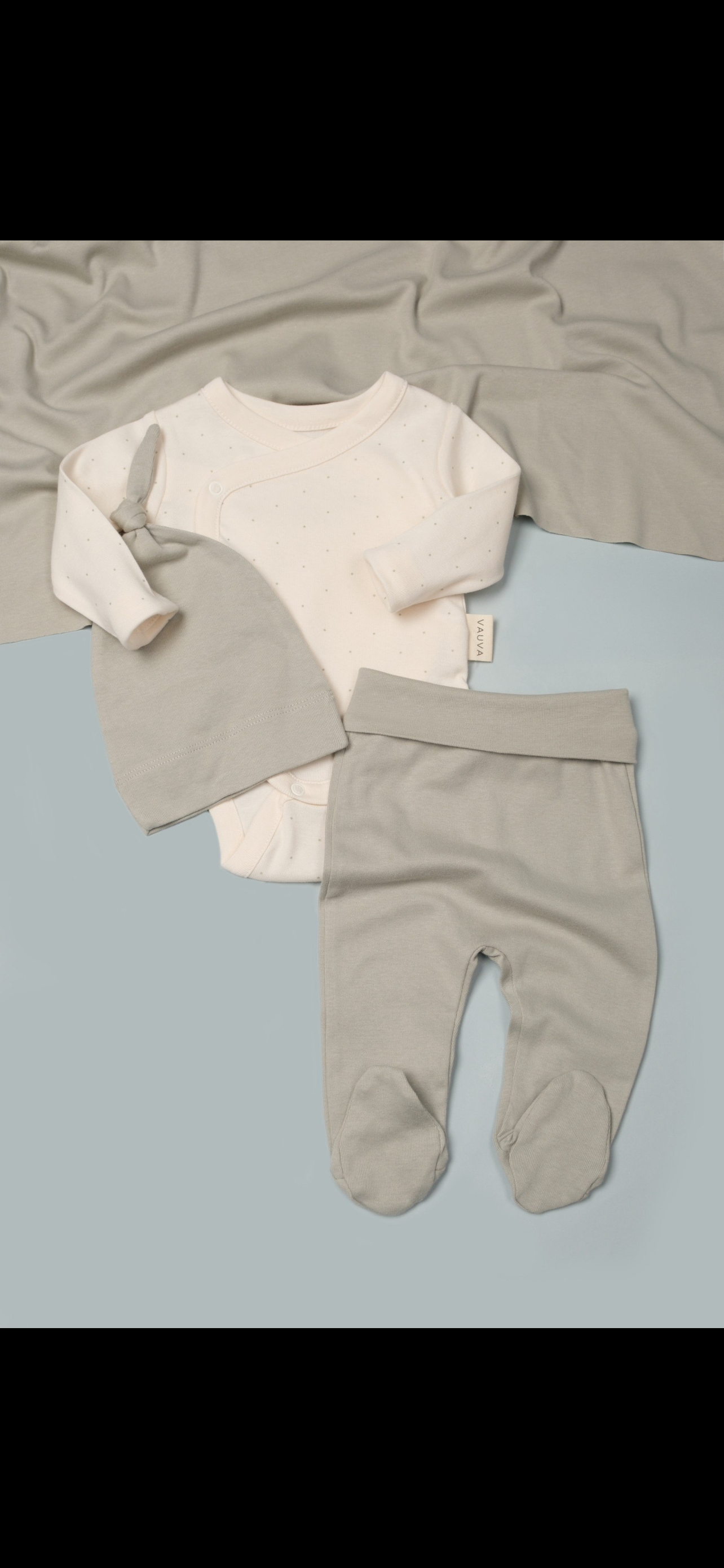 Ensemble 3 pièces en 100% coton