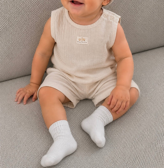 Ensemble en gaze de coton