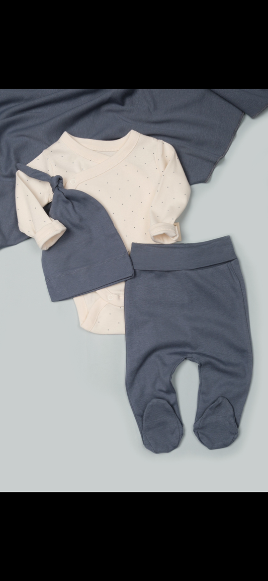 Ensemble 3 pièces en 100% coton
