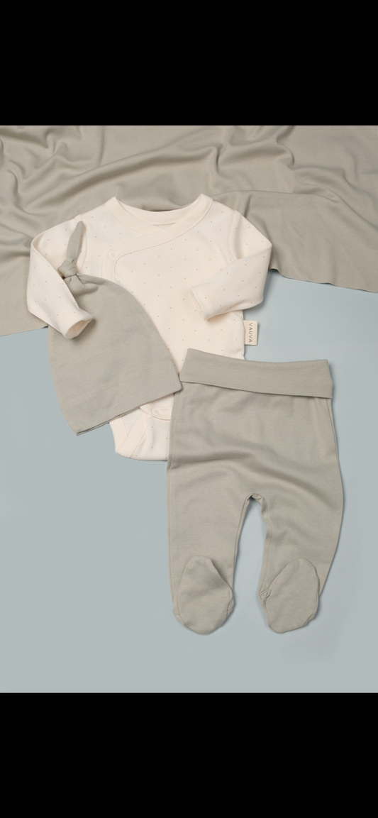 Ensemble 3 pièces en 100% coton