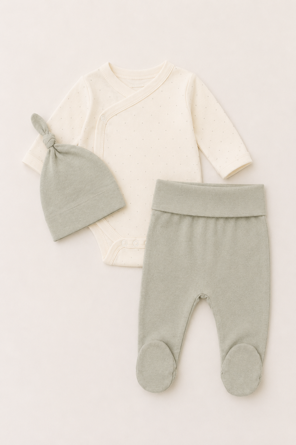 Ensemble 3 pièces en 100% coton