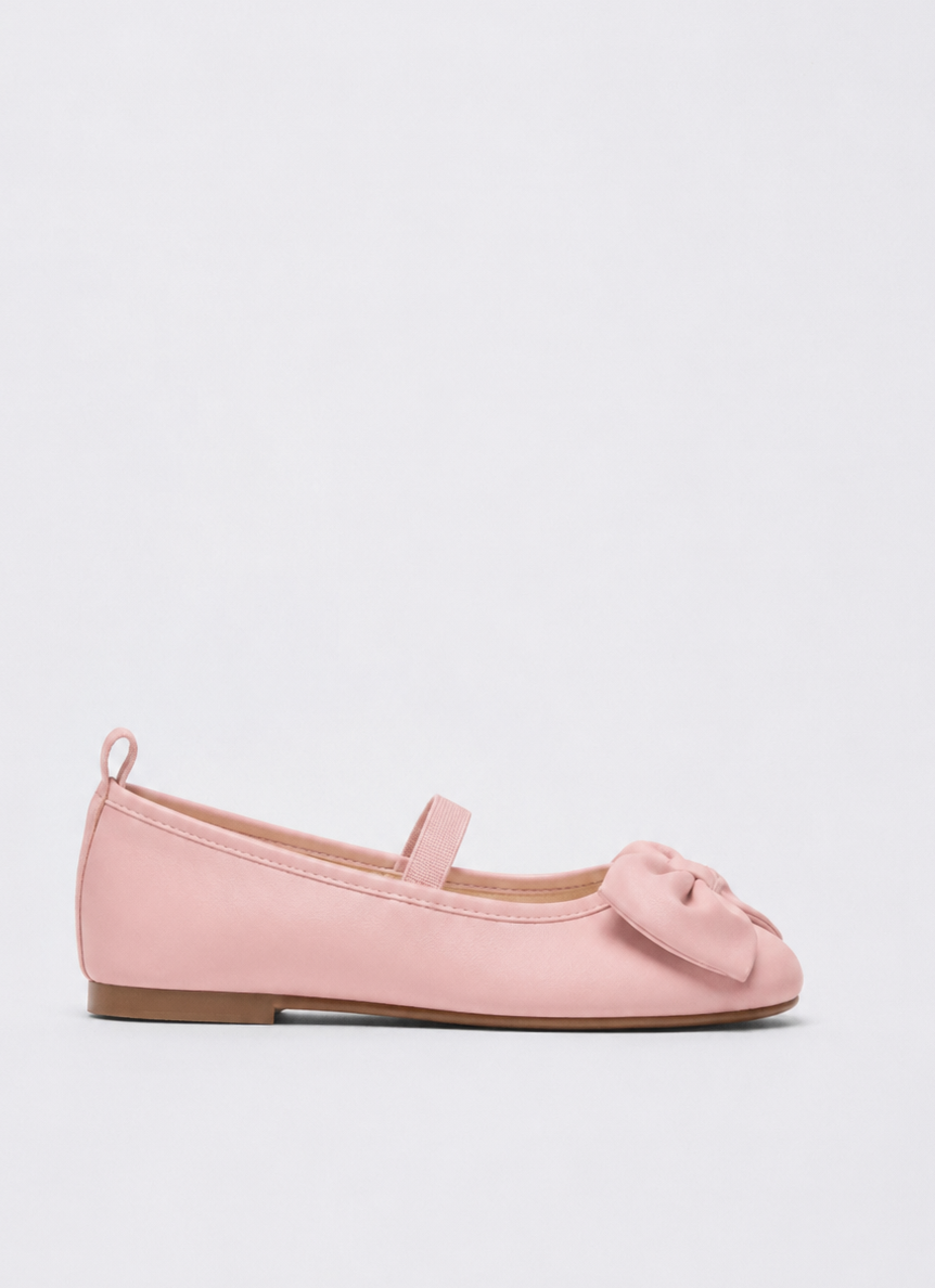 Ballerines à noeud