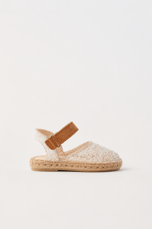 Espadrilles dentelle