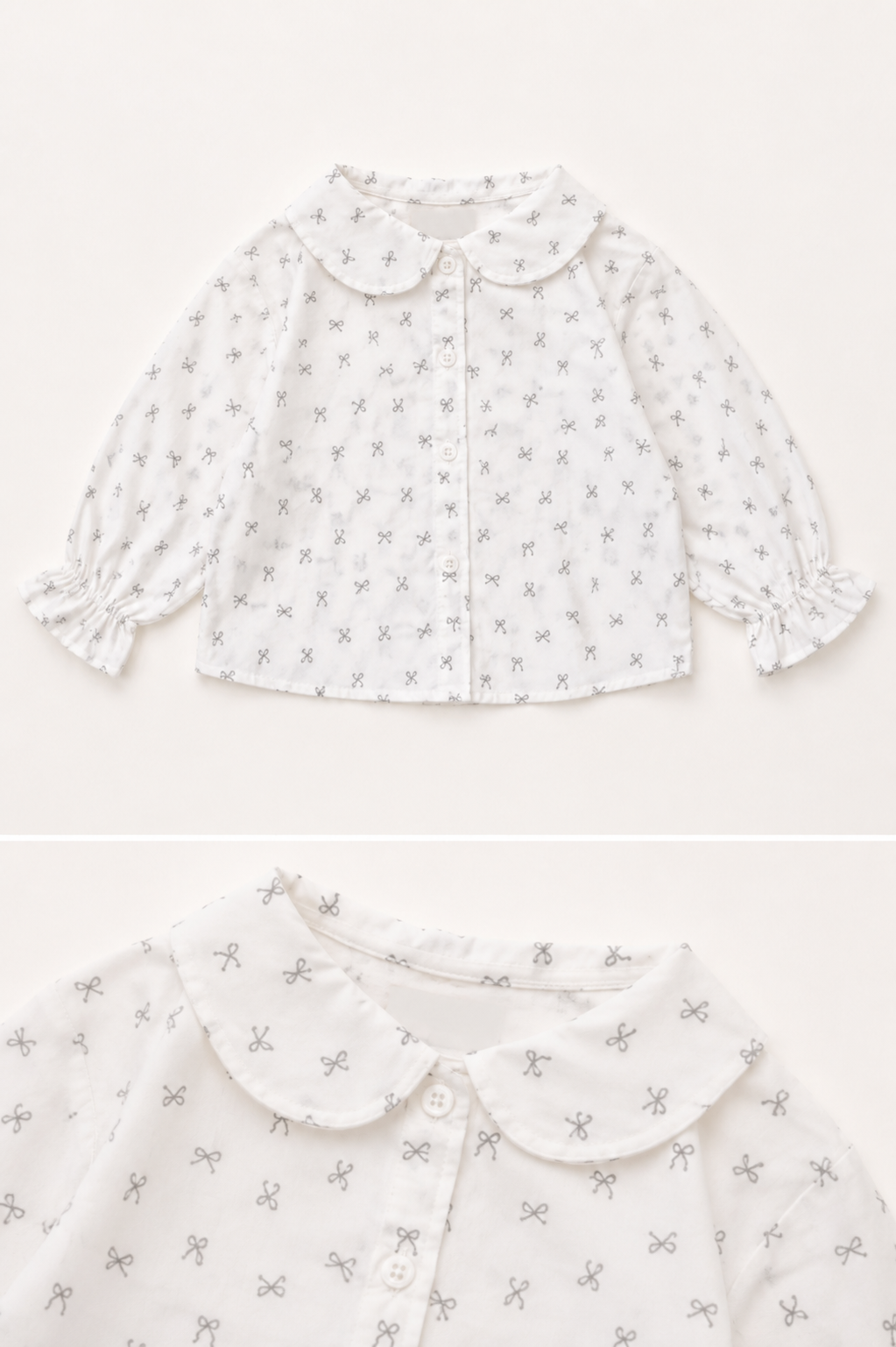 Chemise blanche à motif