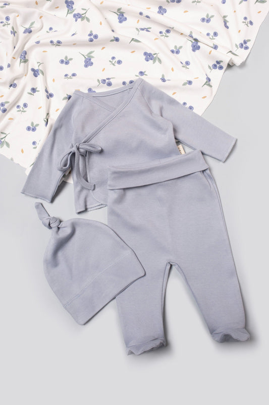 Ensemble 3 pièces bleu